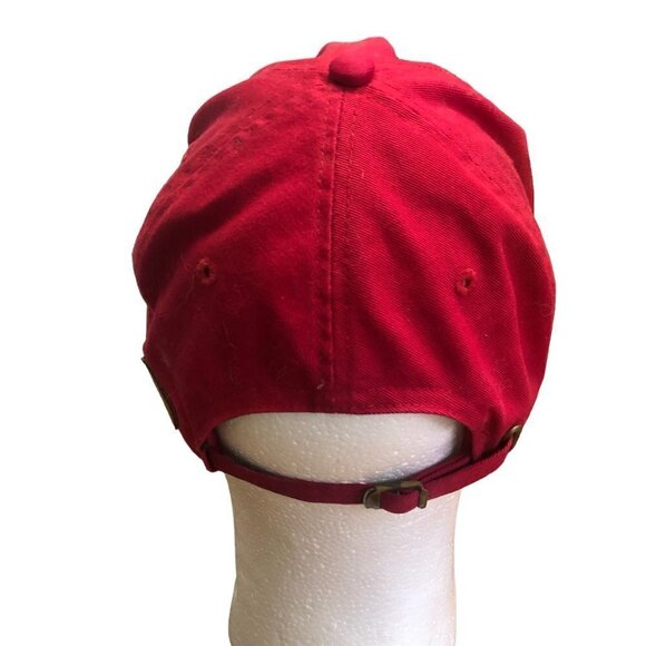 Monarch of the Seas Crew Hat 2000-2001 Red Embroidered Authentic Gear EUC - Picture 5 of 7